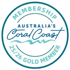 Australia's Coral Coast Gold Member Logo