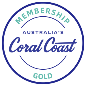 Australia's Coral Coast Gold Member Logo